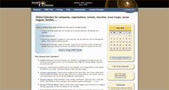 Desktop Screenshot of huntcal.com